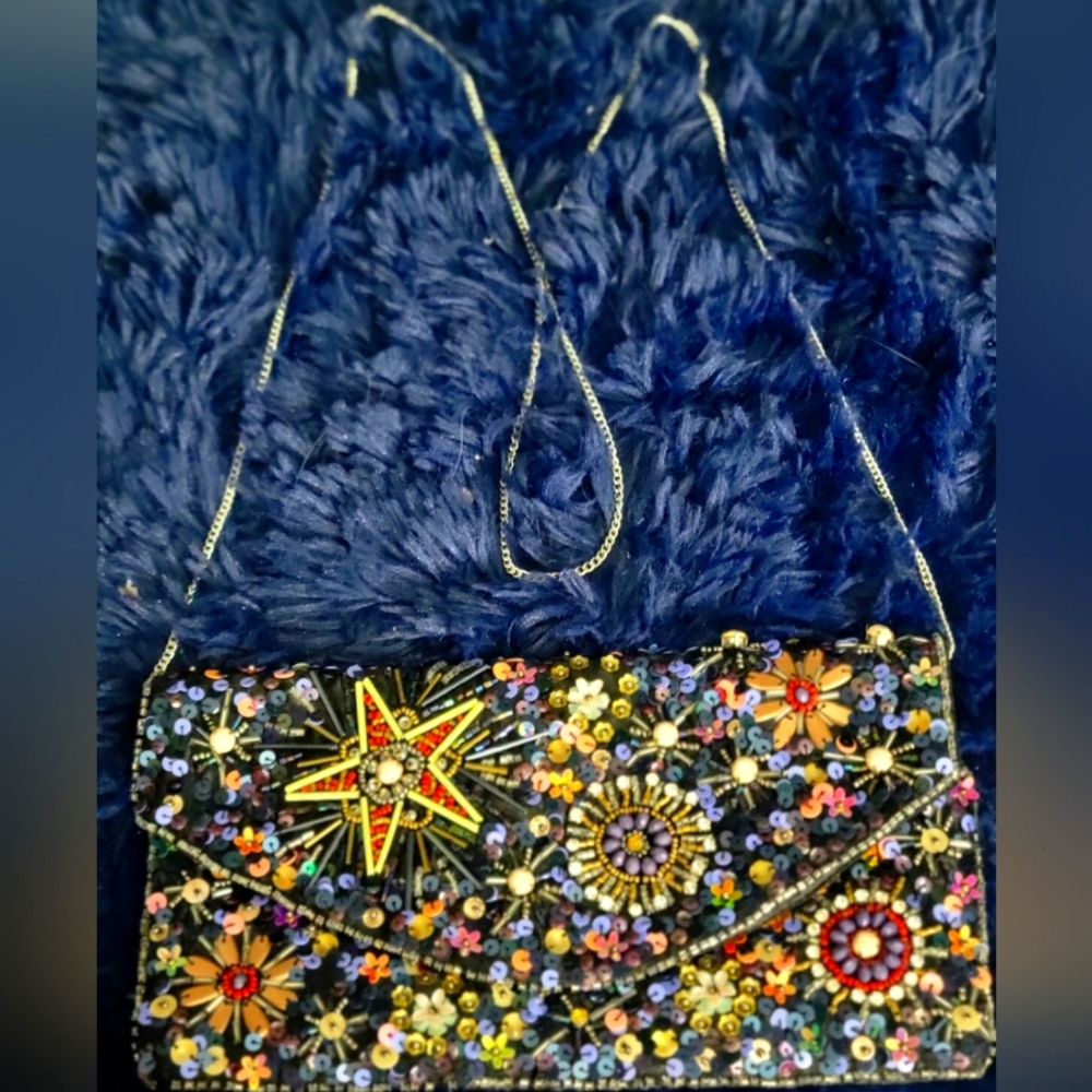 *3 DIFFERENT ONES* Beaded Clutch or Wristlet
